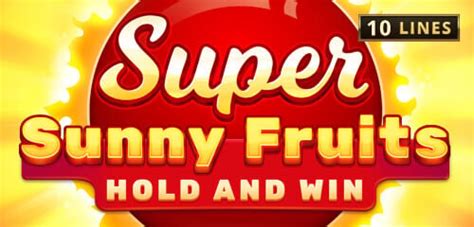 Super Sunny Fruits 1xbet